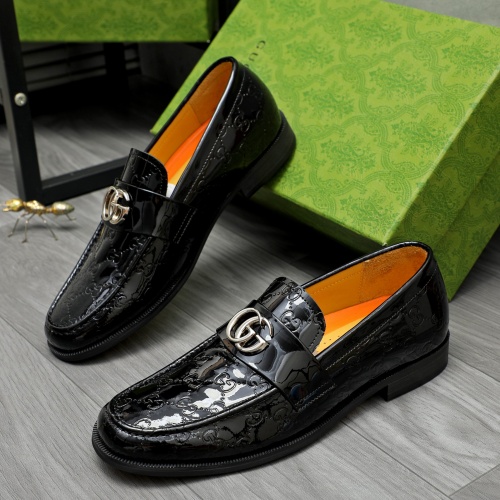 Wholesale Gucci Oxfords Shoes For Men #1257089 $88.00 USD, Wholesale Quality Replica Gucci Oxfords Shoes