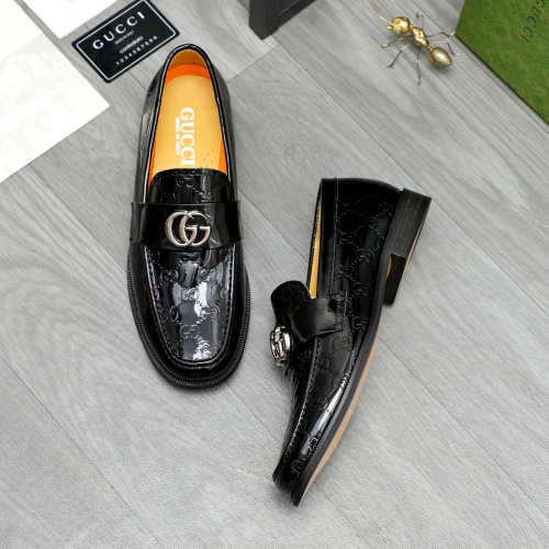 Replica Gucci Oxfords Shoes For Men #1257089 $88.00 USD for Wholesale