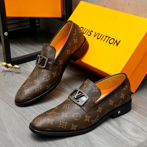 Wholesale Louis Vuitton LV Oxfords Shoes For Men #1257090 $88.00 USD, Wholesale Quality Replica Louis Vuitton LV Oxfords Shoes