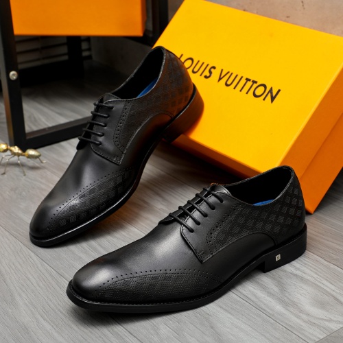 Wholesale Louis Vuitton LV Oxfords Shoes For Men #1257092 $88.00 USD, Wholesale Quality Replica Louis Vuitton LV Oxfords Shoes