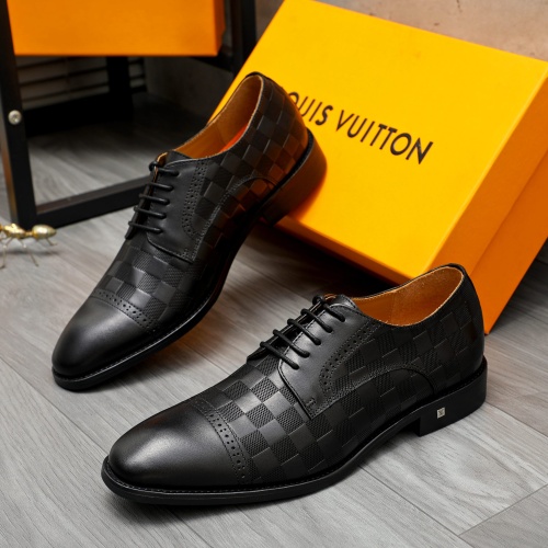 Wholesale Louis Vuitton LV Oxfords Shoes For Men #1257093 $88.00 USD, Wholesale Quality Replica Louis Vuitton LV Oxfords Shoes