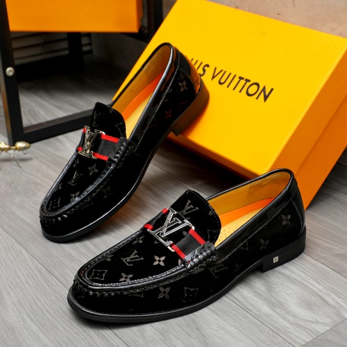 Wholesale Louis Vuitton LV Oxfords Shoes For Men #1257096 $88.00 USD, Wholesale Quality Replica Louis Vuitton LV Oxfords Shoes