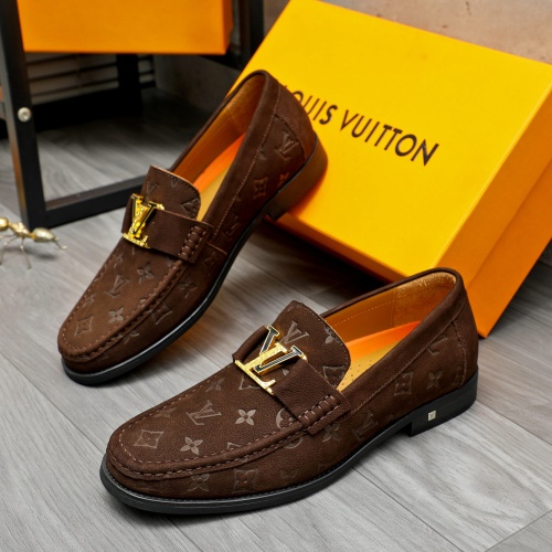 Wholesale Louis Vuitton LV Oxfords Shoes For Men #1257100 $88.00 USD, Wholesale Quality Replica Louis Vuitton LV Oxfords Shoes