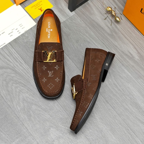 Replica Louis Vuitton LV Oxfords Shoes For Men #1257100 $88.00 USD for Wholesale