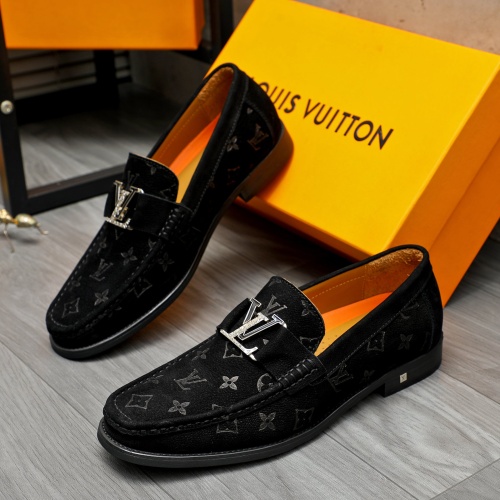 Wholesale Louis Vuitton LV Oxfords Shoes For Men #1257101 $88.00 USD, Wholesale Quality Replica Louis Vuitton LV Oxfords Shoes