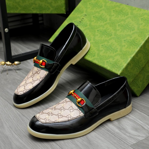 Wholesale Gucci Oxfords Shoes For Men #1257103 $96.00 USD, Wholesale Quality Replica Gucci Oxfords Shoes