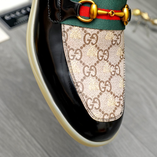 Replica Gucci Oxfords Shoes For Men #1257103 $96.00 USD for Wholesale