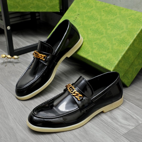 Wholesale Gucci Oxfords Shoes For Men #1257104 $96.00 USD, Wholesale Quality Replica Gucci Oxfords Shoes