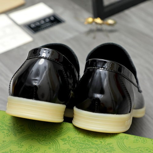 Replica Gucci Oxfords Shoes For Men #1257104 $96.00 USD for Wholesale