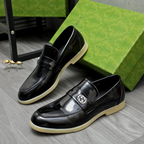 Wholesale Gucci Oxfords Shoes For Men #1257105 $96.00 USD, Wholesale Quality Replica Gucci Oxfords Shoes