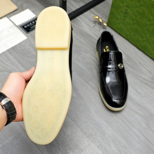 Replica Gucci Oxfords Shoes For Men #1257105 $96.00 USD for Wholesale