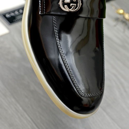 Replica Gucci Oxfords Shoes For Men #1257105 $96.00 USD for Wholesale