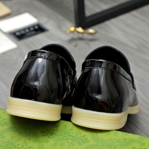 Replica Gucci Oxfords Shoes For Men #1257105 $96.00 USD for Wholesale