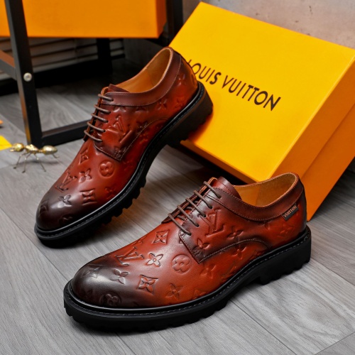 Wholesale Louis Vuitton LV Oxfords Shoes For Men #1257109 $96.00 USD, Wholesale Quality Replica Louis Vuitton LV Oxfords Shoes