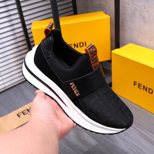 Replica Fendi Casual Shoes For Men #1257146 $80.00 USD for Wholesale