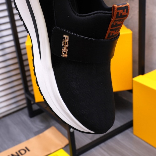 Replica Fendi Casual Shoes For Men #1257146 $80.00 USD for Wholesale