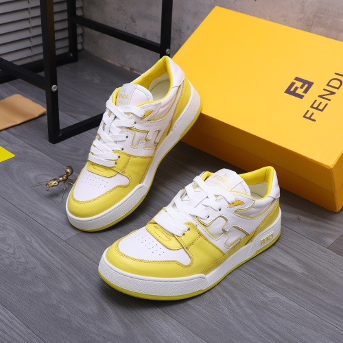 Wholesale Fendi Casual Shoes For Men #1257152 $85.00 USD, Wholesale Quality Replica Fendi Casual Shoes