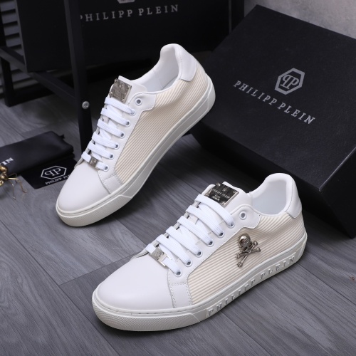 Wholesale Philipp Plein PP Casual Shoes For Men #1257155 $72.00 USD, Wholesale Quality Replica Philipp Plein PP Casual Shoes