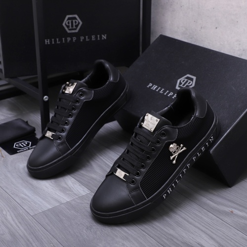 Replica Philipp Plein PP Casual Shoes For Men #1257156 $72.00 USD for Wholesale