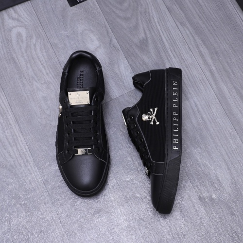 Replica Philipp Plein PP Casual Shoes For Men #1257156 $72.00 USD for Wholesale