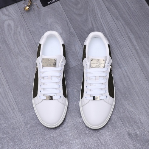 Replica Philipp Plein PP Casual Shoes For Men #1257157 $72.00 USD for Wholesale