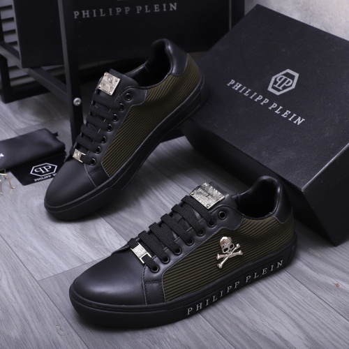 Wholesale Philipp Plein PP Casual Shoes For Men #1257158 $72.00 USD, Wholesale Quality Replica Philipp Plein PP Casual Shoes