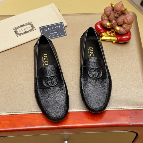 Wholesale Gucci Oxfords Shoes For Men #1257175 $68.00 USD, Wholesale Quality Replica Gucci Oxfords Shoes