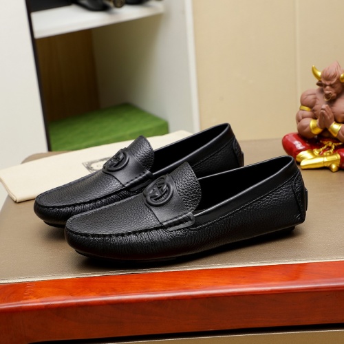 Replica Gucci Oxfords Shoes For Men #1257175 $68.00 USD for Wholesale