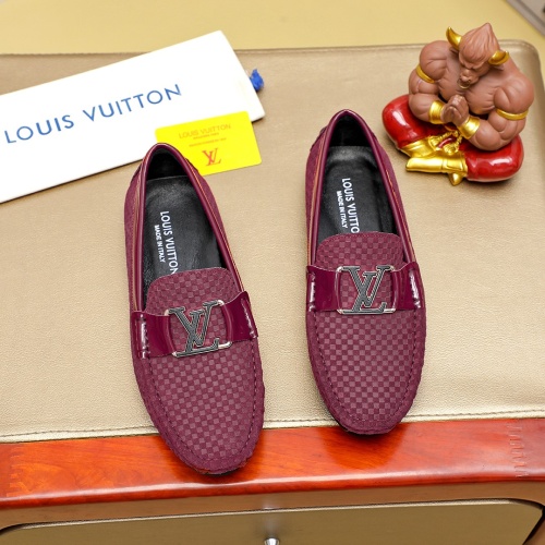 Wholesale Louis Vuitton LV Oxfords Shoes For Men #1257181 $68.00 USD, Wholesale Quality Replica Louis Vuitton LV Oxfords Shoes