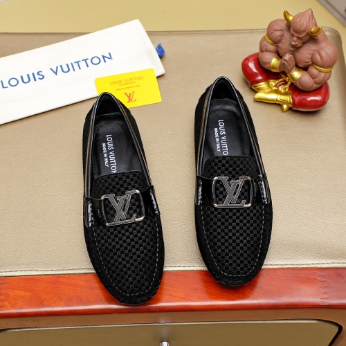 Wholesale Louis Vuitton LV Oxfords Shoes For Men #1257183 $68.00 USD, Wholesale Quality Replica Louis Vuitton LV Oxfords Shoes