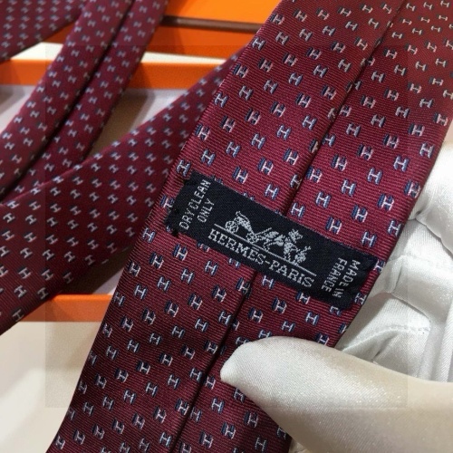 Replica Hermes Necktie For Men #1257299 $38.00 USD for Wholesale