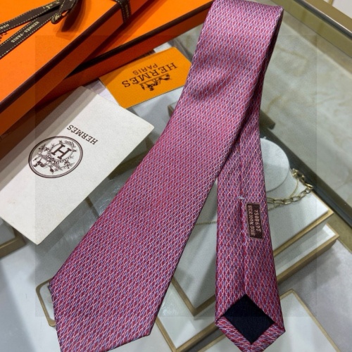 Replica Hermes Necktie For Men #1257306 $38.00 USD for Wholesale