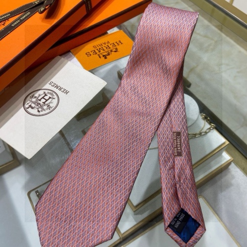 Replica Hermes Necktie For Men #1257307 $38.00 USD for Wholesale