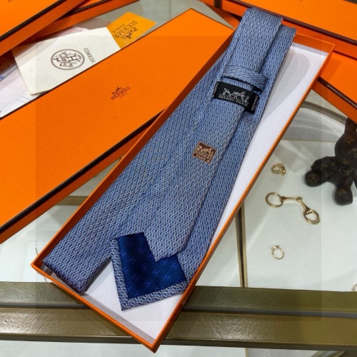 Replica Hermes Necktie For Men #1257308 $38.00 USD for Wholesale