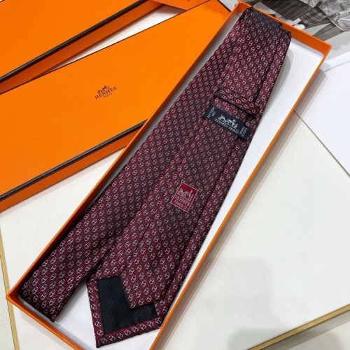 Replica Hermes Necktie For Men #1257310 $38.00 USD for Wholesale