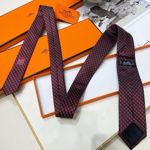 Replica Hermes Necktie For Men #1257310 $38.00 USD for Wholesale