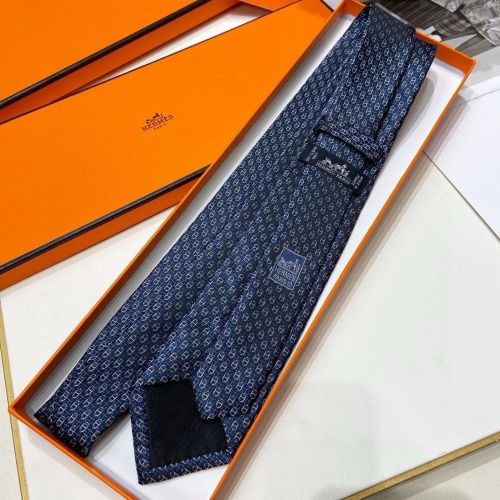 Replica Hermes Necktie For Men #1257313 $38.00 USD for Wholesale