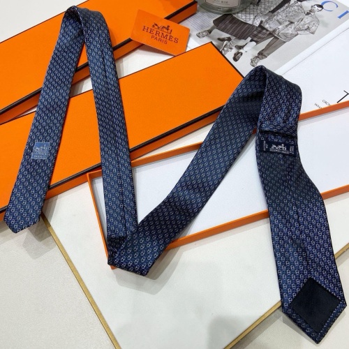 Replica Hermes Necktie For Men #1257313 $38.00 USD for Wholesale