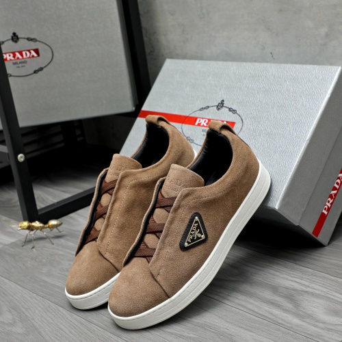 Replica Prada Casual Shoes For Men #1257417 $82.00 USD for Wholesale