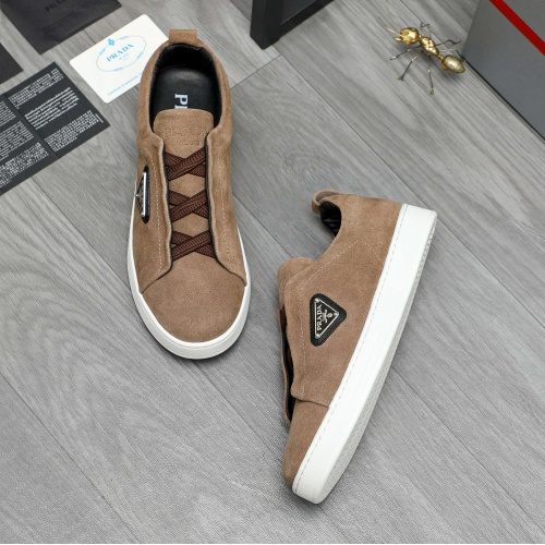 Replica Prada Casual Shoes For Men #1257417 $82.00 USD for Wholesale