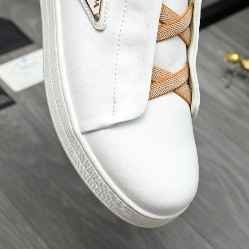 Replica Prada High Top Shoes For Men #1257420 $88.00 USD for Wholesale