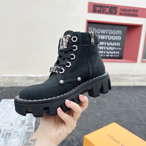 Replica Louis Vuitton Boots For Women #1257436 $128.00 USD for Wholesale