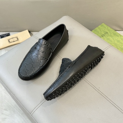 Wholesale Gucci Oxfords Shoes For Men #1257459 $85.00 USD, Wholesale Quality Replica Gucci Oxfords Shoes