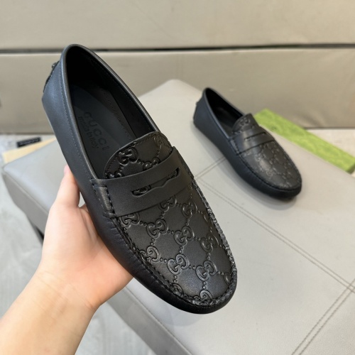 Replica Gucci Oxfords Shoes For Men #1257459 $85.00 USD for Wholesale