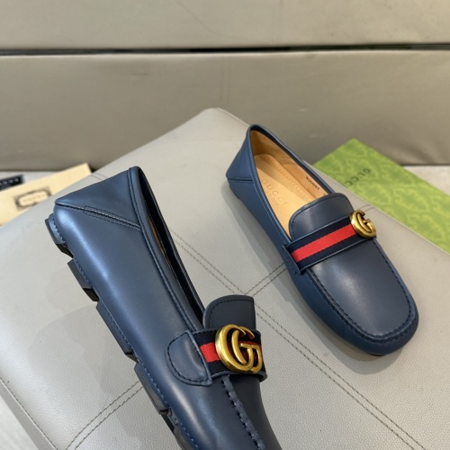 Replica Gucci Oxfords Shoes For Men #1257463 $85.00 USD for Wholesale