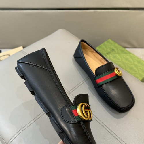 Replica Gucci Oxfords Shoes For Men #1257464 $85.00 USD for Wholesale