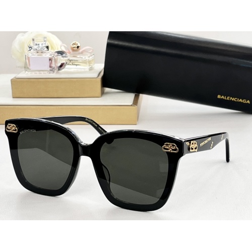 Wholesale Balenciaga AAA Quality Sunglasses #1257478 $60.00 USD, Wholesale Quality Replica Balenciaga AAA Quality Sunglasses