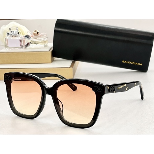 Wholesale Balenciaga AAA Quality Sunglasses #1257482 $60.00 USD, Wholesale Quality Replica Balenciaga AAA Quality Sunglasses