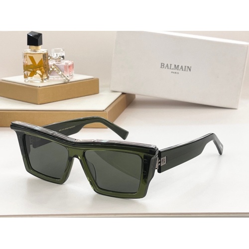 Wholesale Balmain AAA Quality Sunglasses #1257492 $80.00 USD, Wholesale Quality Replica Balmain AAA Quality Sunglasses