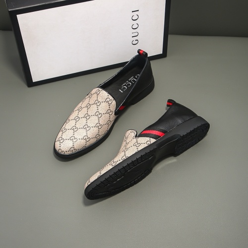 Wholesale Gucci Oxfords Shoes For Men #1257520 $72.00 USD, Wholesale Quality Replica Gucci Oxfords Shoes